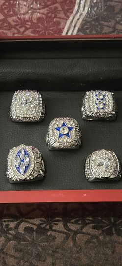 Cowboys Championships rings