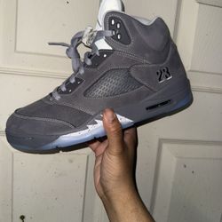 Jordan 5 Wolf Grey Size 10 Og All DS