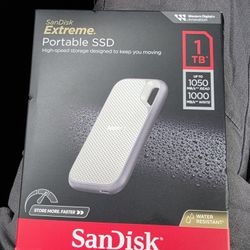 Sandisk Extreme Portable SSD 1 TB