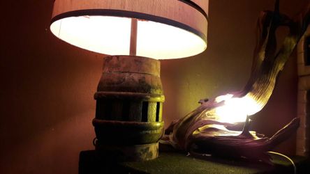 Wood lamps