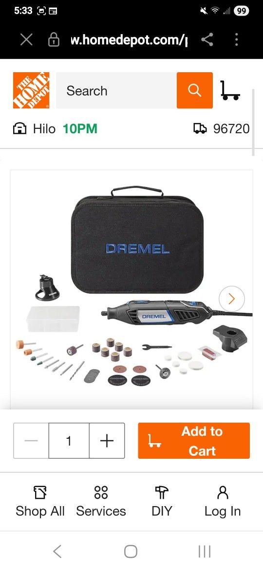 Dremel 4000 Cord
