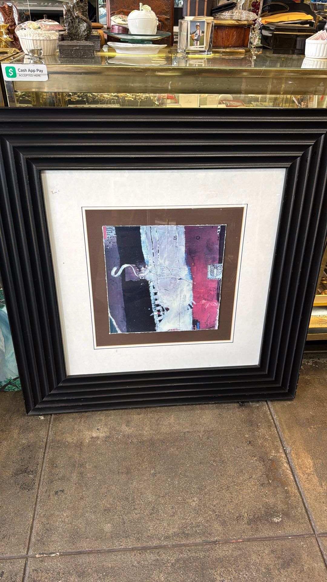 ABSTRACK ART 37X37”