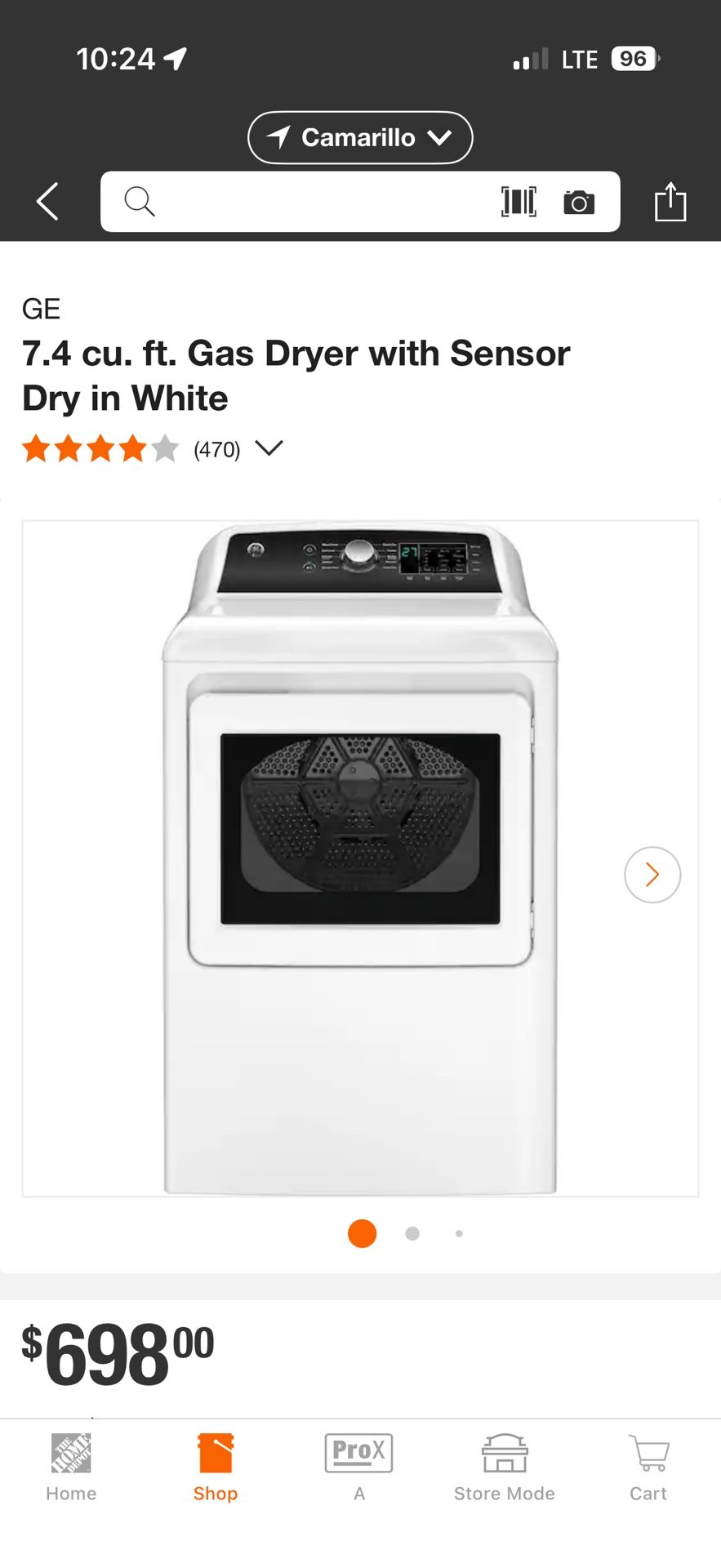 GE Washer And Dryer