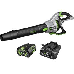 EGO POWER+ Leaf Blower, Cordless Electric 756 CFM, Includes 56V 5.0Ah Battery and Charger - LB7654