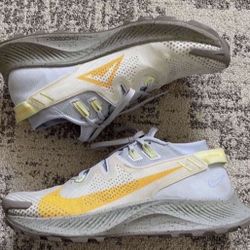 Nike Pegasus Trail 2 Pure Platinum Fossil Laser Orange Women's CK4309-001 