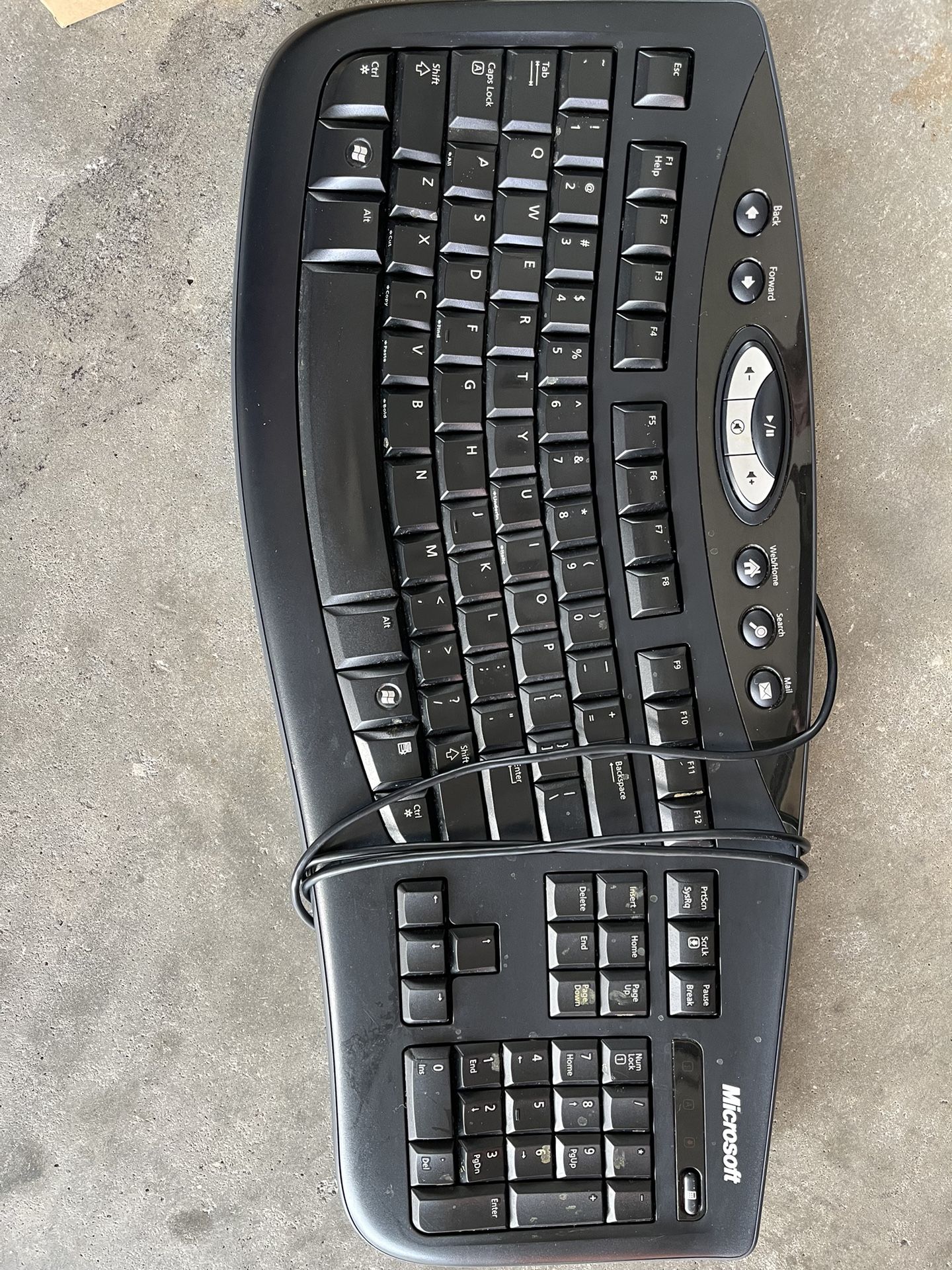 Three Different Computer Keyboards