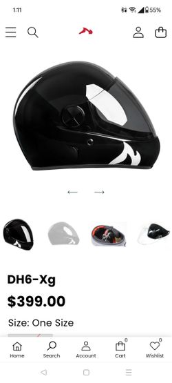 Predator DH6 downhill longboarding helmet