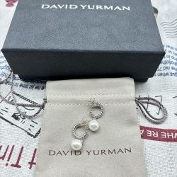 Pearl And Pave Solari Drop Earrings with Diamonds 