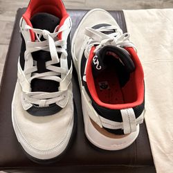 Size 10.5 ize- Air Jordan Air NFH White Chile Red