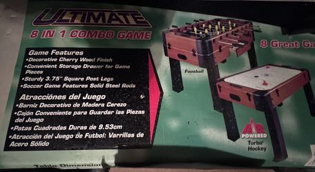 Ultimate 8 in one game table