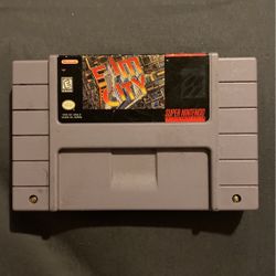 Simcity Super Nintendo Game