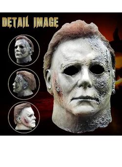 Michael mayers mask adult halloween costume new