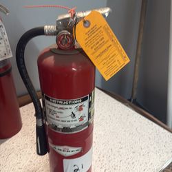 Fire extinguishers