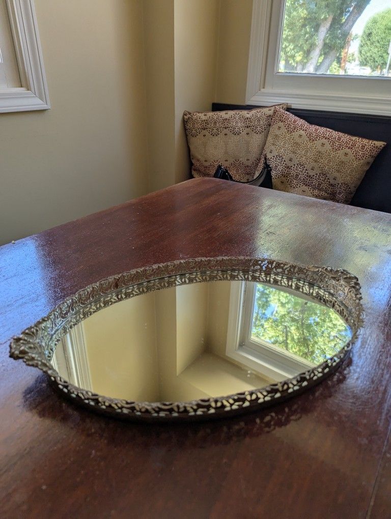 Antique Mirror Vanity