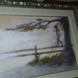 G.RONCKA  Oil Painting  Signed Signature