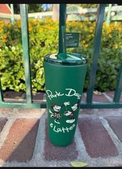 Disneyland Starbucks Tumbler. Brand New . Park Days And lattes . Only 1 Available