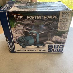 Vortex Pond Pump 1800 Gph