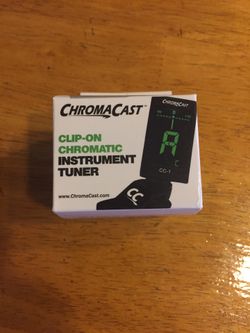 Chromecast instrument tuner $10