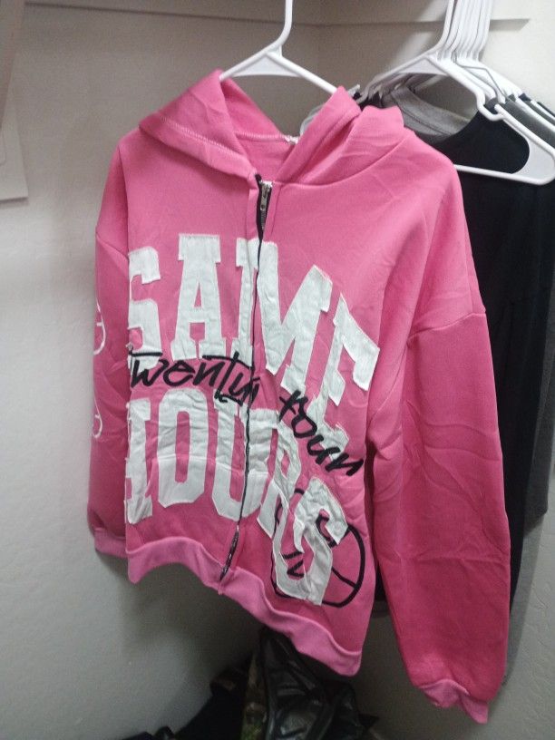 Pink Hoodie 