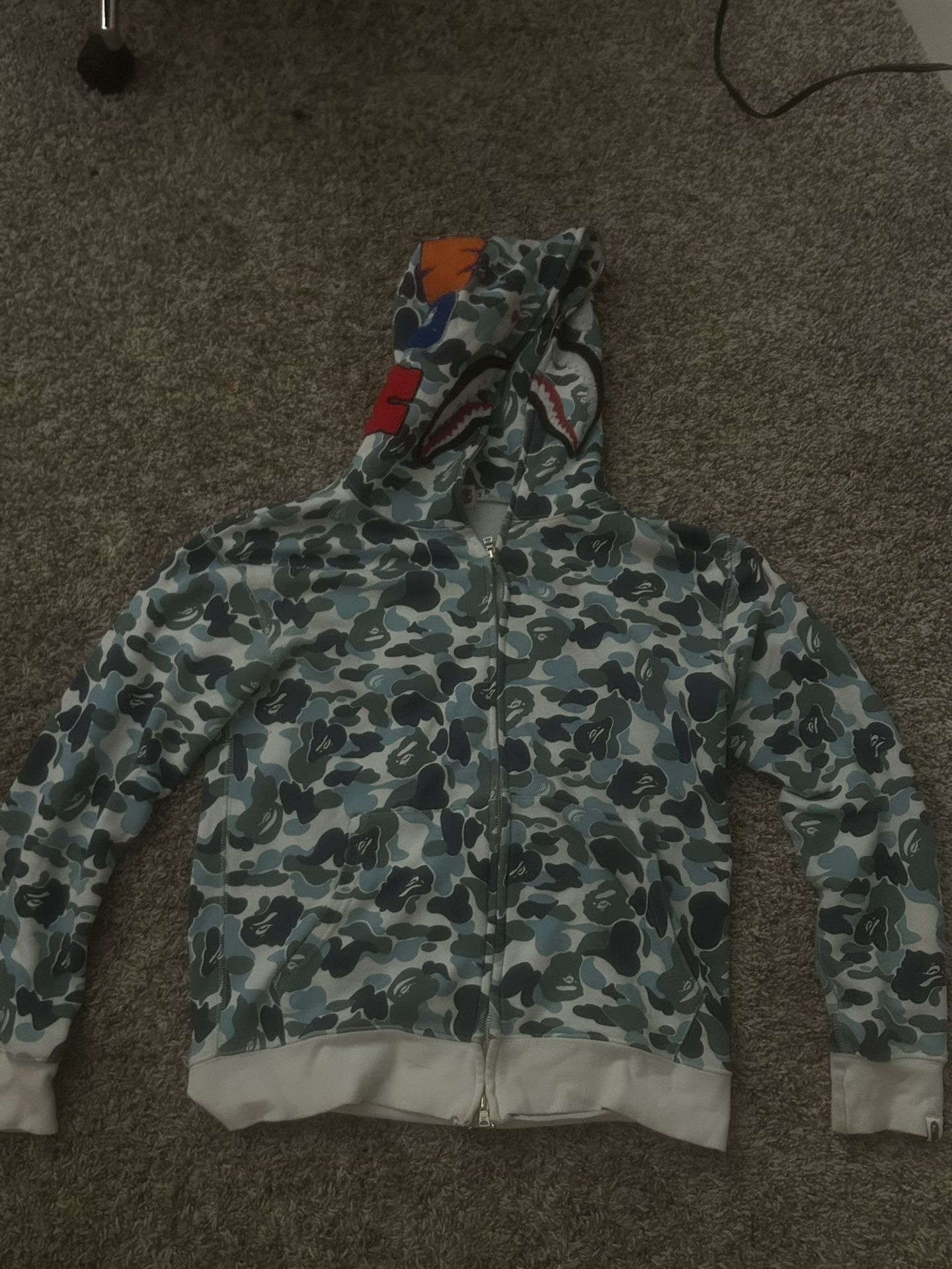 Blue Bape Hoodie