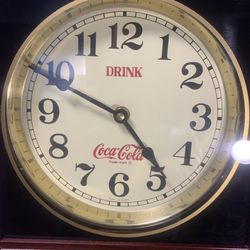 Vintage 70s Drink COCA-COLA  Clock 