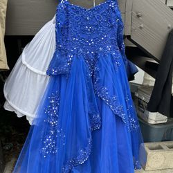 Beautiful Formal Dress Size 12 Child 