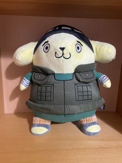 sanrio rock lee pompompurin plush
