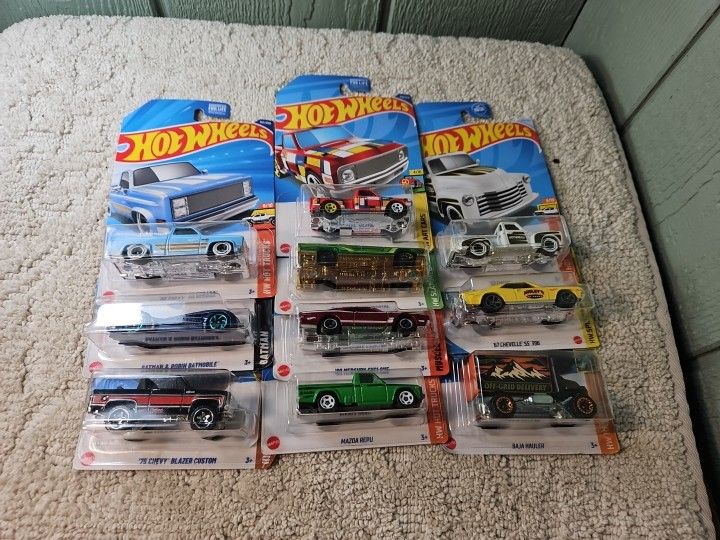 10 Lot Bundle Hot Wheels Brand New In Box Assorted Mix