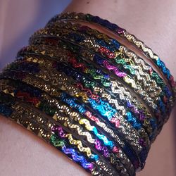 Glass 24 Bangles/2.8 Size 