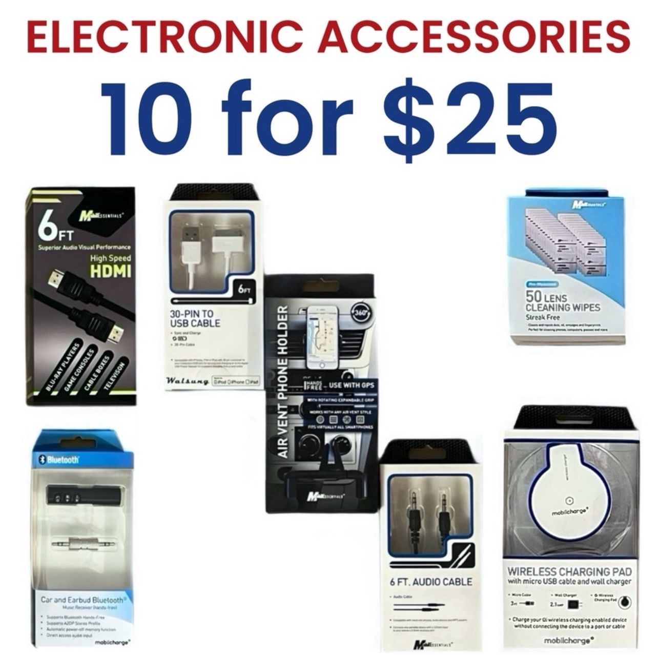 NEW!!! Electronic Accessories