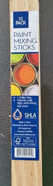 Shla 1 Gallon Paint Mixing Sticks. 