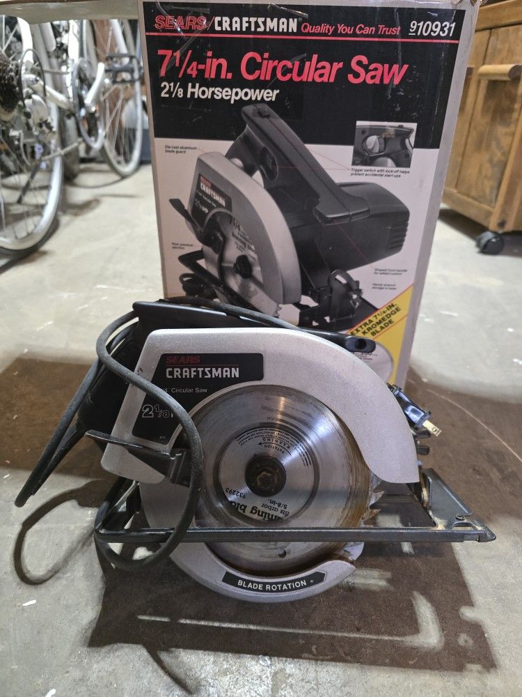 71/4 Inch CRAFTSMAN Circular Saw