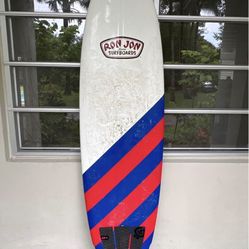 Ron Jon 6 ft 8 in Swallowtail epoxy surfboard 