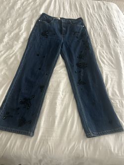 Pilcro Beaded Jeans