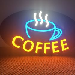Very Bright Coffee LED Sign Perfect For Home Or Storefront 