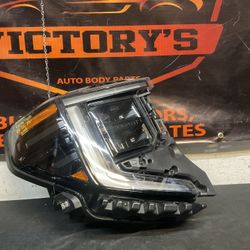 GMC SIERRA 1500 RH HEADLIGHT 2022-2025 FULL LED OEM