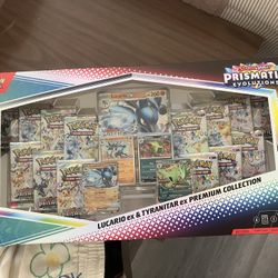Pokemon Lucario Ex & Tyranitar Ex Premium Collection