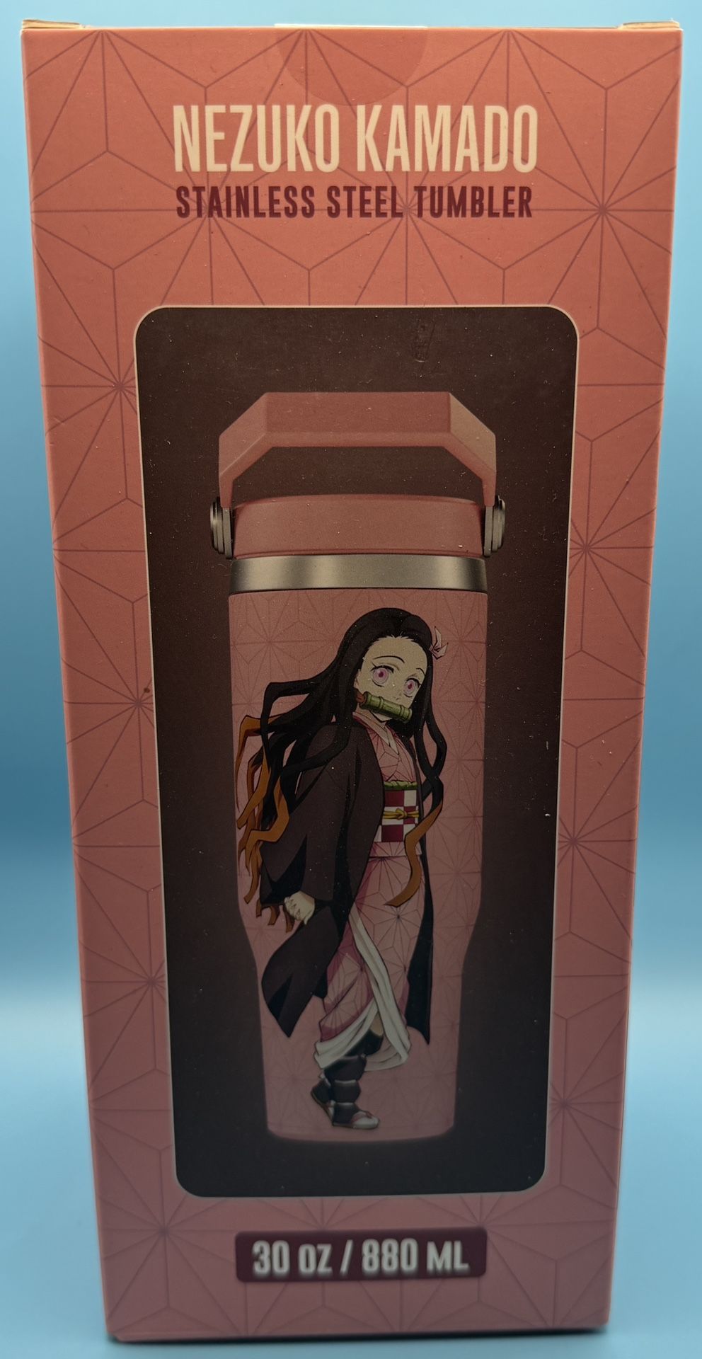 Demon Slayer - NEZUKO 30 Oz Tumbler Water Bottle NEW! (Team Liquid)