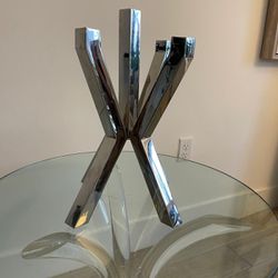 SILVER CANDLE HOLDER 