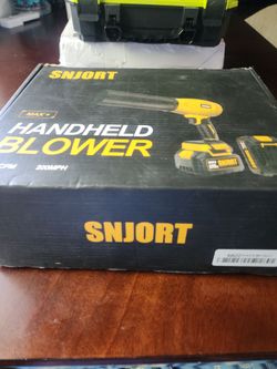 SNJORT max handheld blower