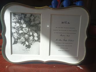 Kate Spade silver plated picture frame