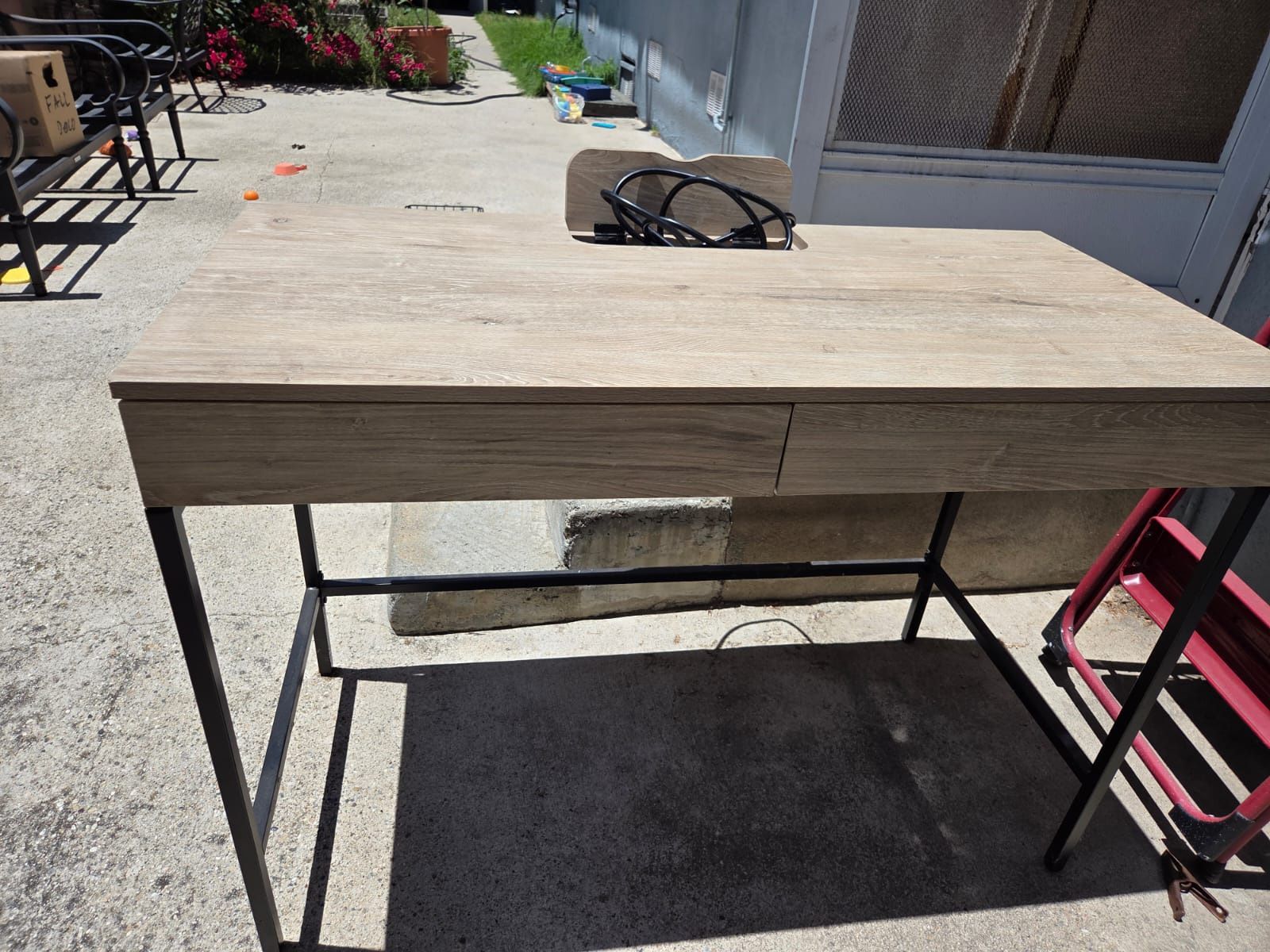 Oak Wood Desk