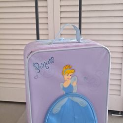 Cinderella Vintage Travel Suitcase