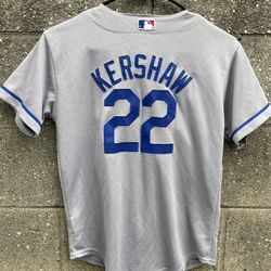 Los Angeles Dodgers Kershaw #22 Majestic Cool Base Baseball Jersey