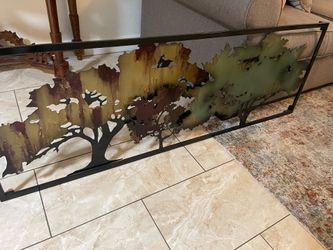 Metal Trees Wall Art