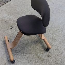 Saddle Style Desk Chair 