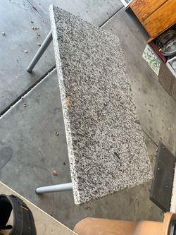 Granite Slab Desk