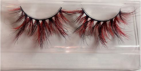 Red Strip lashes
