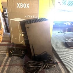 X-box With Control And PlayStation 5 