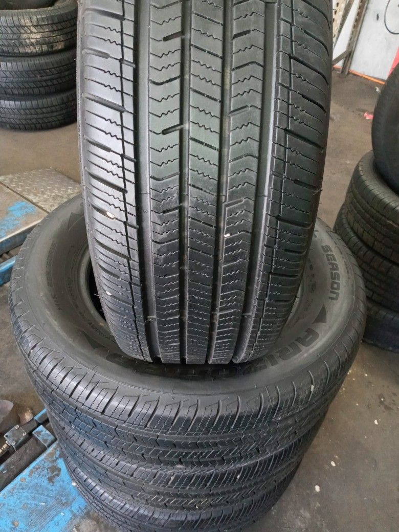 ARISONA SILVER P225/60R16. SET. 87%100